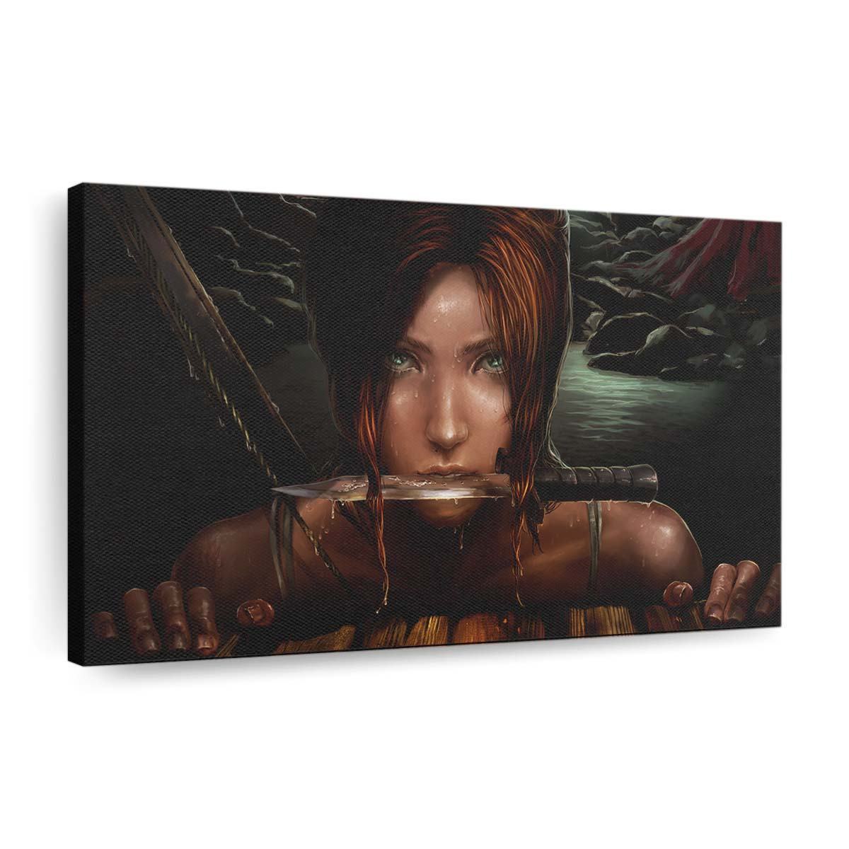 lara croft 4k art ag